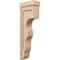 Ekena Millwork 6"W x 12"D x 36"H Thin Highland Rough Cedar Woodgrain TimberThane Corbel, Primed Tan CORUR06X12X36HLDRCPR - alternate 1